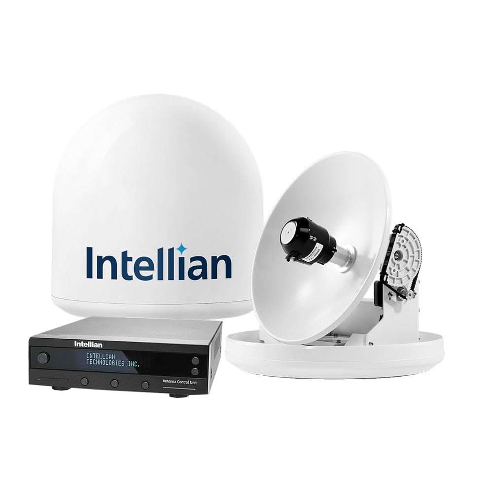 Intellian i2 US 13" compact satellite TV antenna system with North Americas LNB and HD module