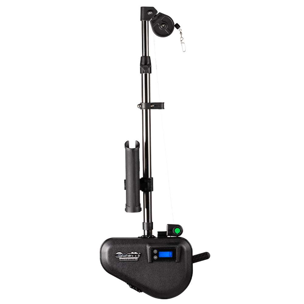Scotty 2106B Depthpower HP Downrigger with stainless steel telescoping boom and digital line counter