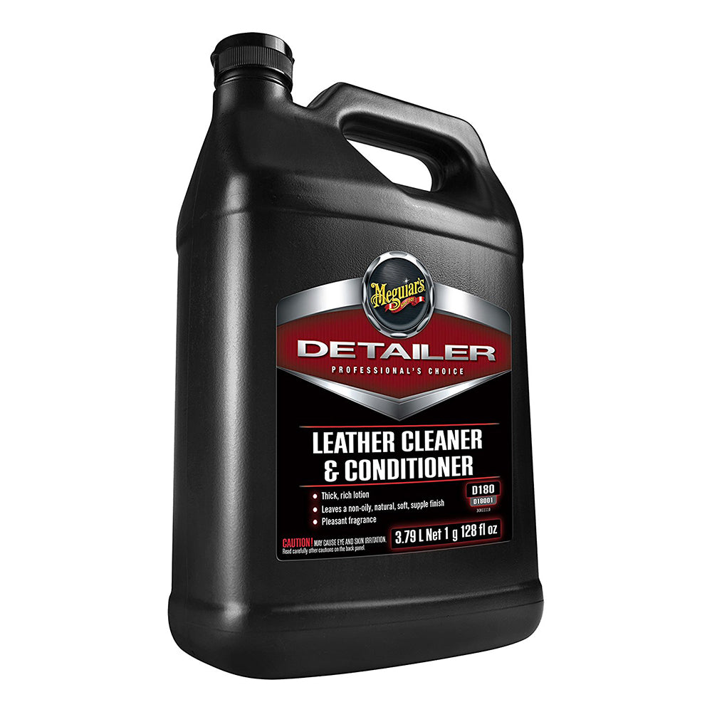 Meguiar feets Detailer Leather Cleaner & Conditioner - 1-Gallon - D18001