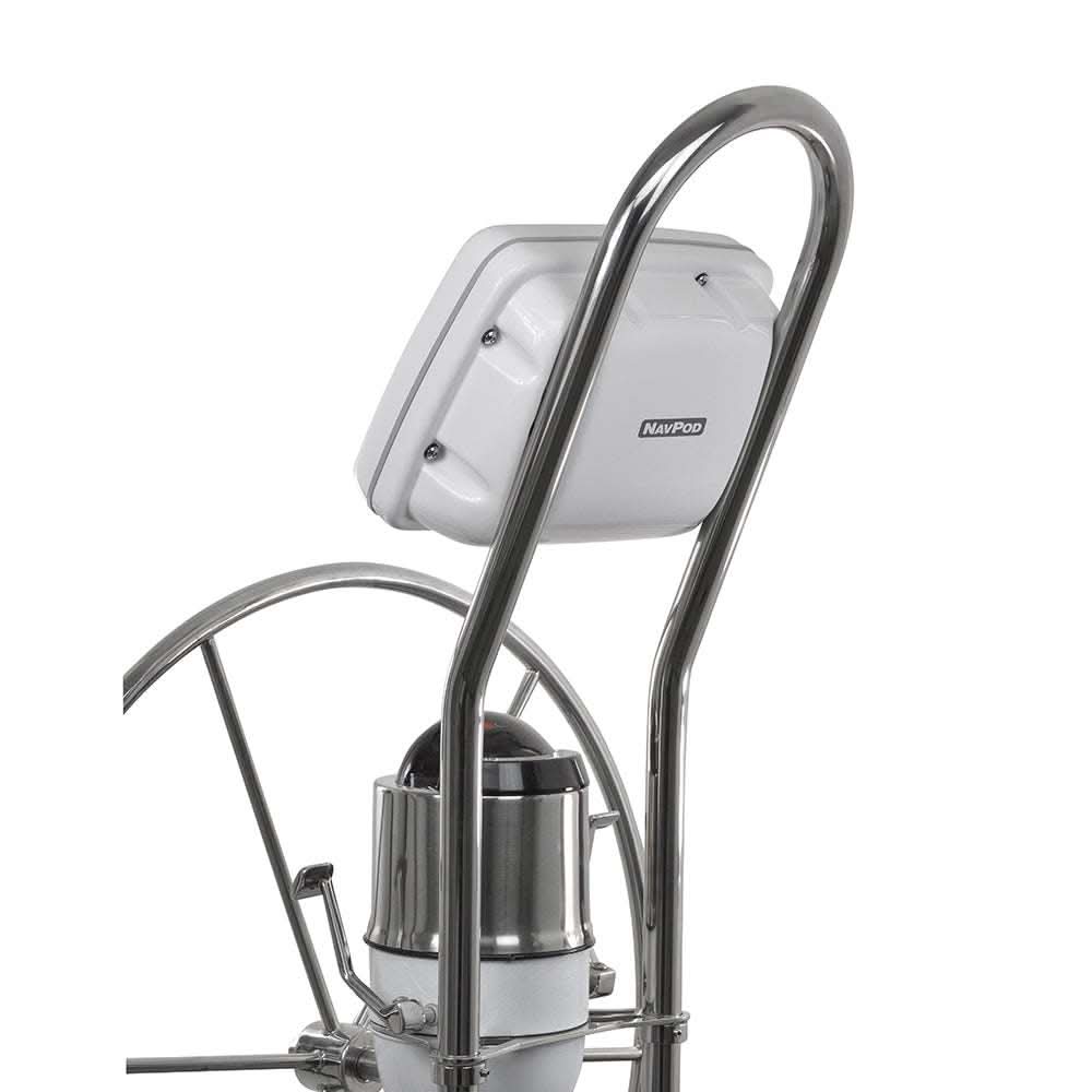 NavPod SailPod pre-cut mounting pod for Garmin GPSMAP 942xs, 942, 922xs & 922 on 9.5" wide guard with waterproof seal and stainless steel hardware