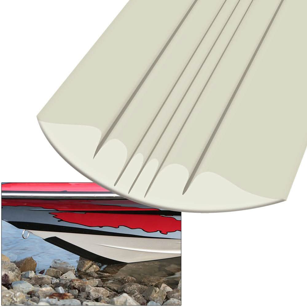 Megaware KeelGuard 11-foot almond keel protector for boats, abrasion-resistant and easy to install.