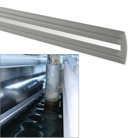 Megaware PontoonGuard - 40' Kit - (2) 20' Guards for Pontoon Up To 25' - Gray - 30540