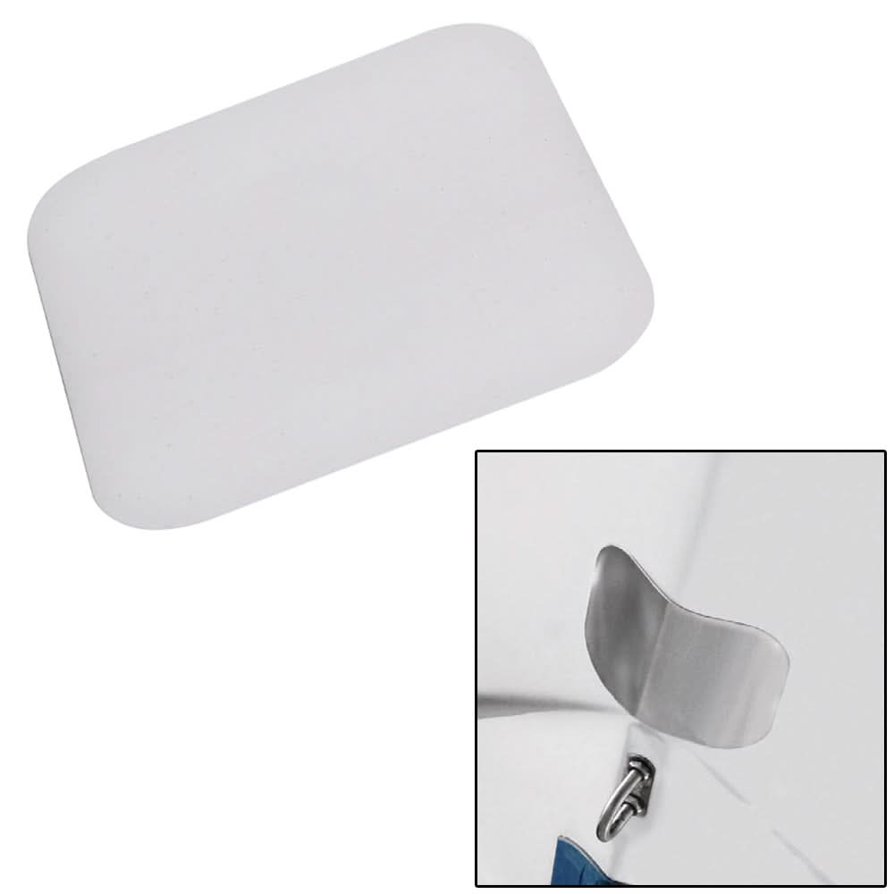 Megaware ScuffBuster Standard - 5.75" x 4.5" - Solid Bowguard - 22G - Stainless Steel - 02637