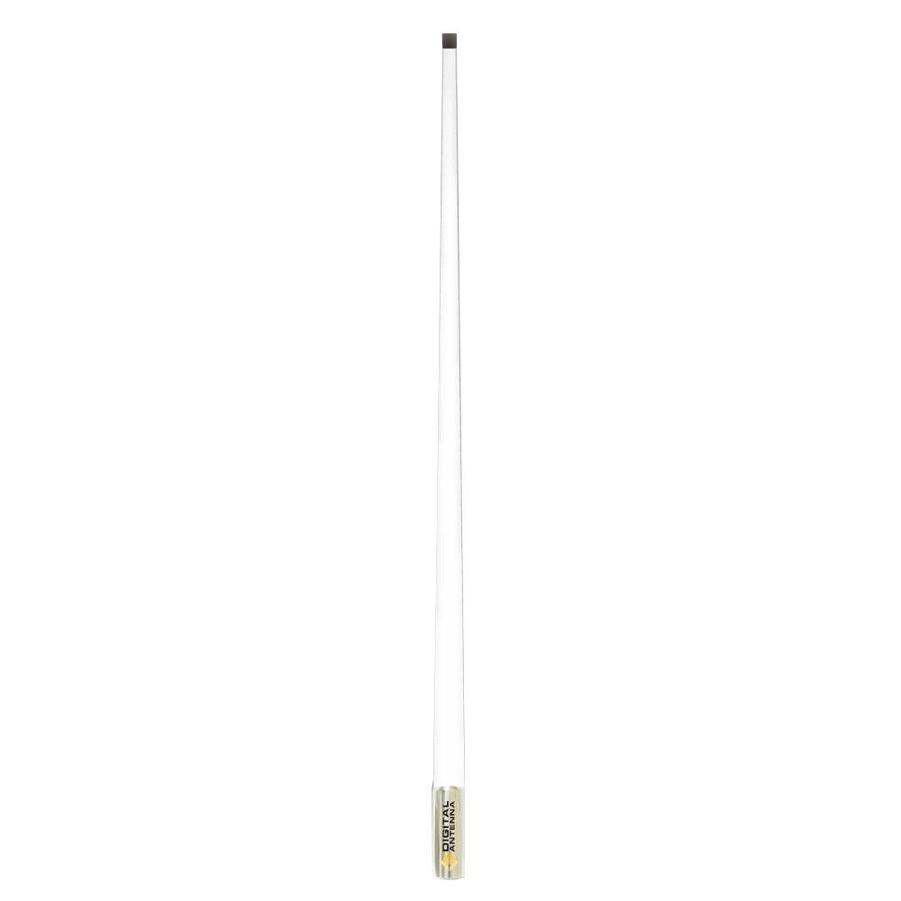 Digital Antenna 538-AW-S 8' AM/FM Stereo Antenna - White - 538-AW-S