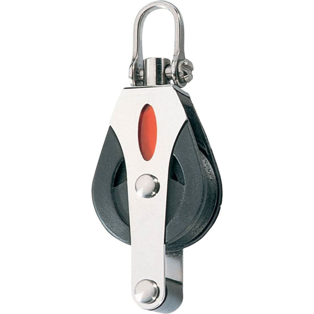 Ronstan Series 30 Utility Ball Bearing Block single with becket and swivel shackle head