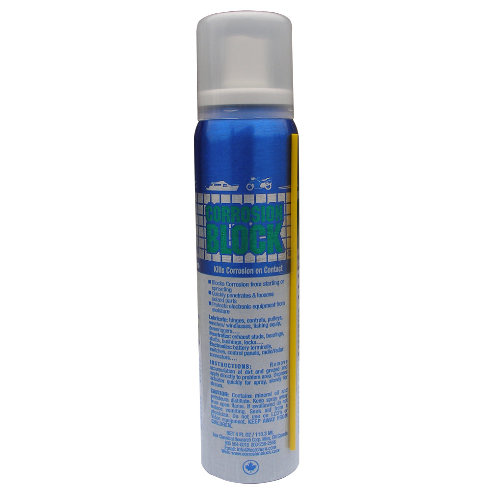 Corrosion Block Liquid Pump Spray - 4oz - Non-Hazmat, Non-Flammable and Non-Toxic - 20002