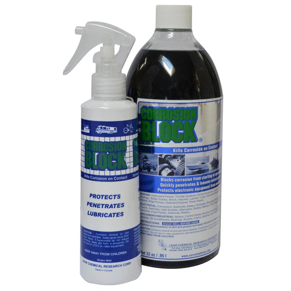 Corrosion Block 32oz bottle with pump non-toxic corrosion protection fluid
