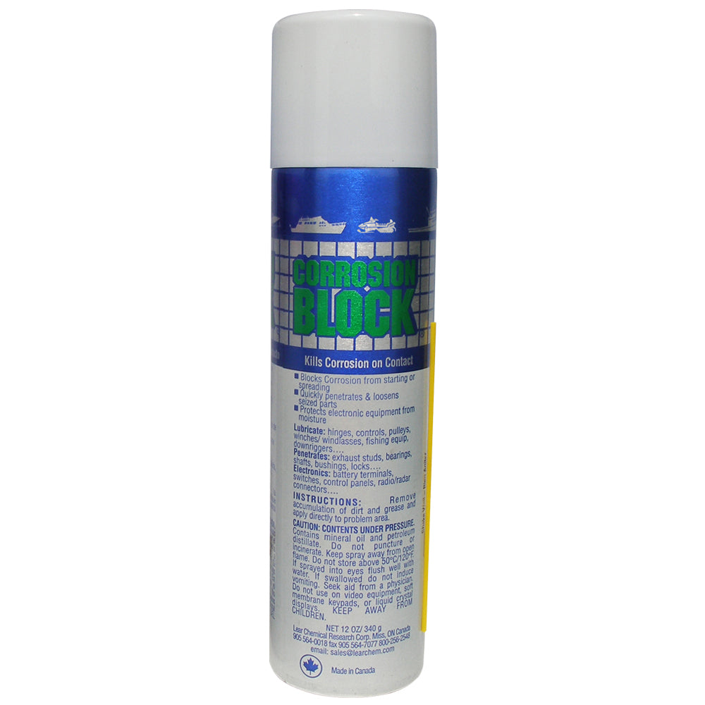 Corrosion Block 12oz Aerosol Can - Non-Hazmat, Non-Flammable  Non-Toxic - 20012