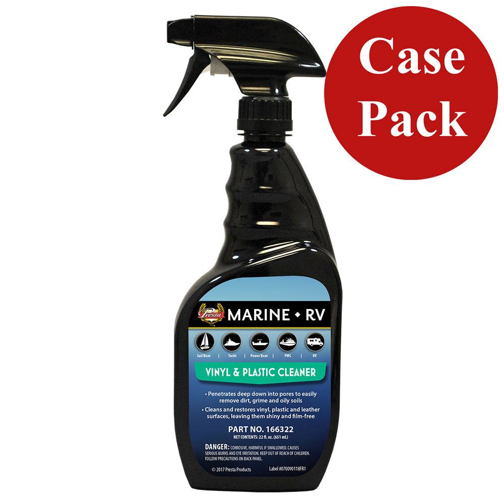 Presta Marine Vinyl Plastic Cleaner - 22oz - *Case of 12* - 166322CASE