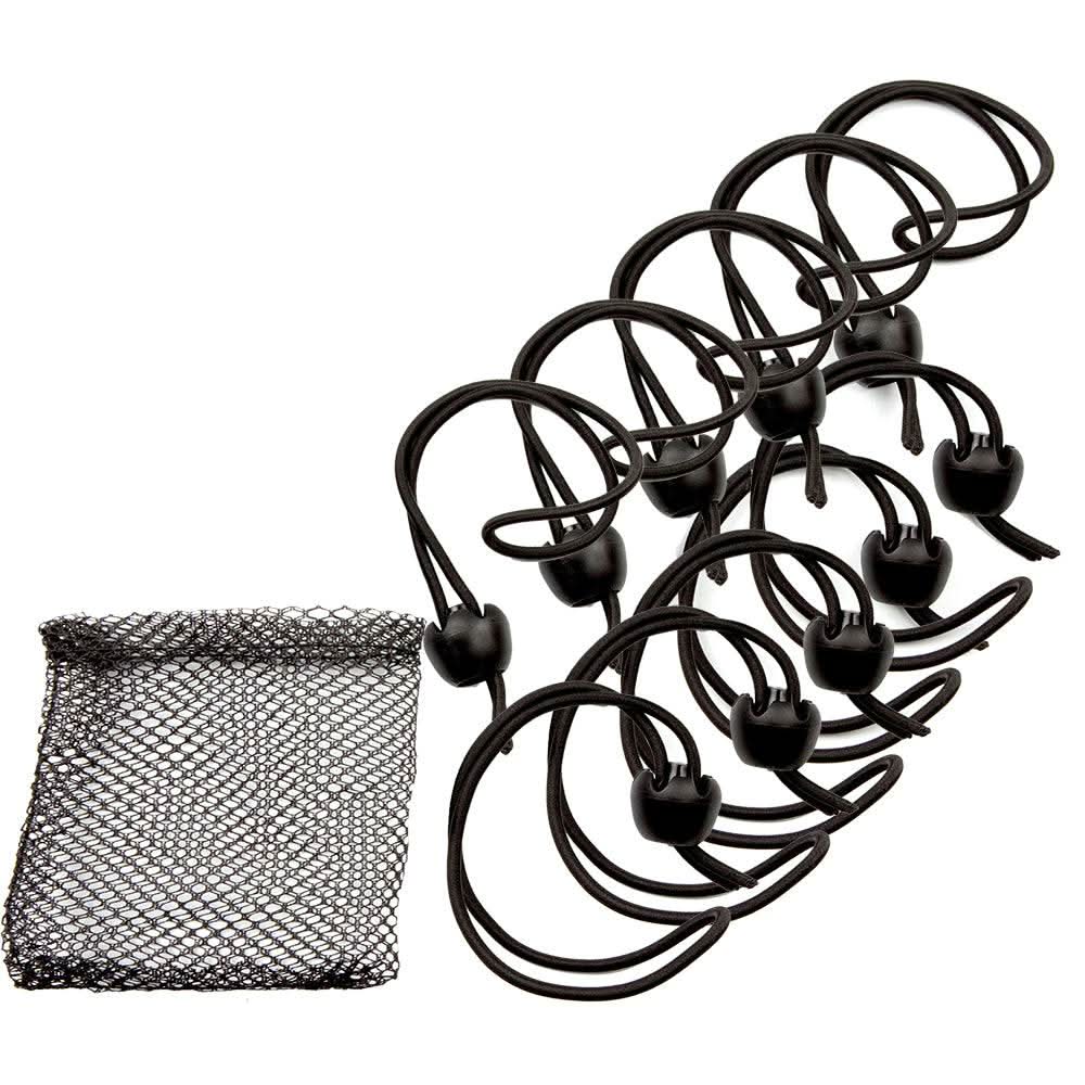 Whitecap Jaw Bungee 12-inch elastic cord with 1-inch jaw ball and no slip design for boating and outdoor use