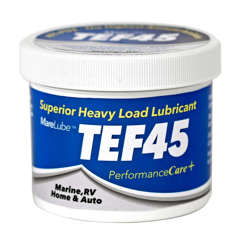 Forespar MareLube TEF45 Max PTFE heavy load lubricant in 4 oz container for marine and automotive use