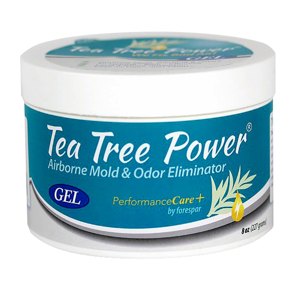 Forespar Tea Tree Power Gel 8oz natural marine odor eliminator with Australian Tea Tree Oil