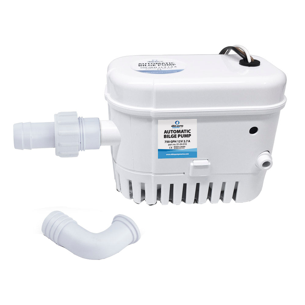 Albin Pump Automatic Bilge Pump 750 GPH - 12V - 01-04-016