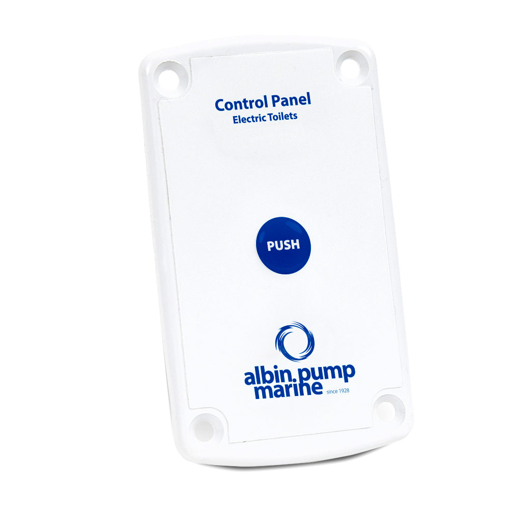 Albin Pump Marine Control Panel Standard Electric Toilet - 07-66-023