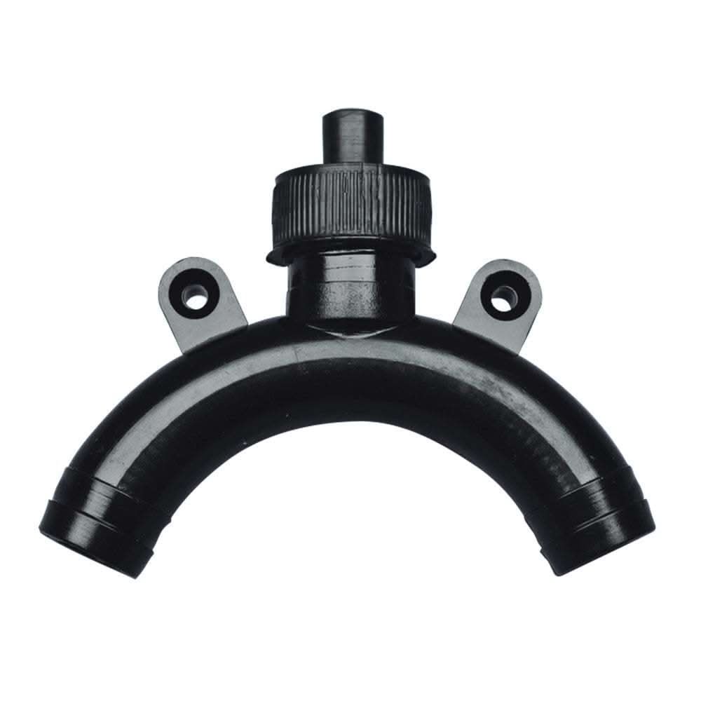 Albin Pump Marine vented loop 38mm air valve black plastic for marine waste water systems