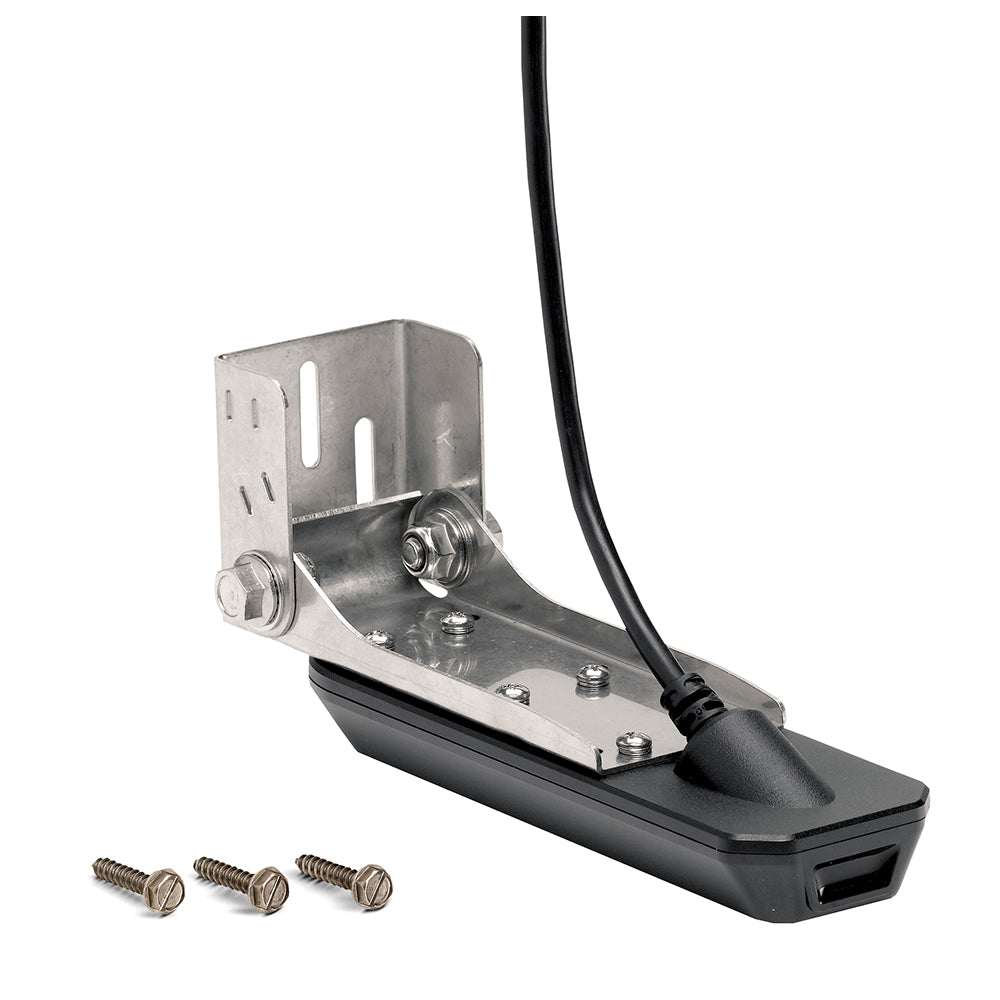 Humminbird XM 9 HW MDI T transom mount transducer with high wide and mega down imaging features and included hardware