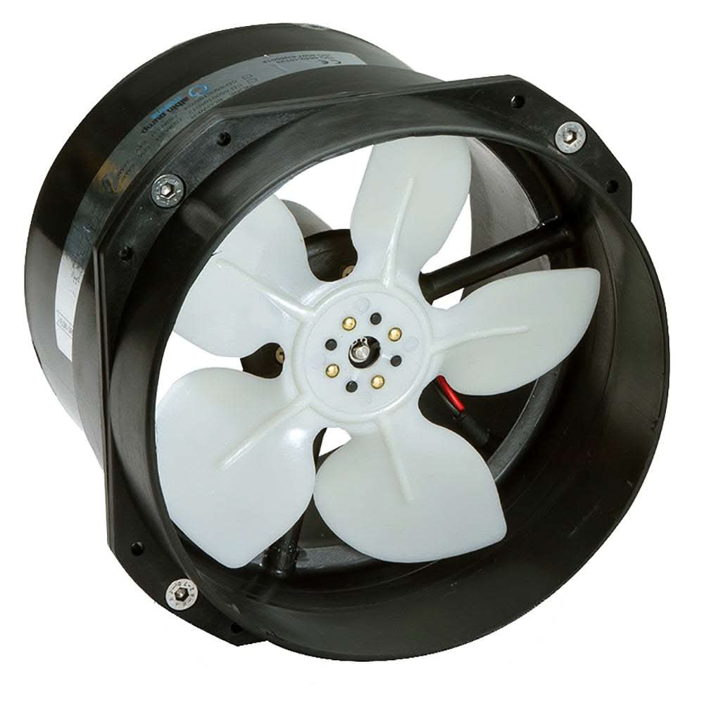 Albin Pump Marine Air Blower 1000 Inline 165 12V axial fan with 7-inch blades and 178mm port for marine ventilation