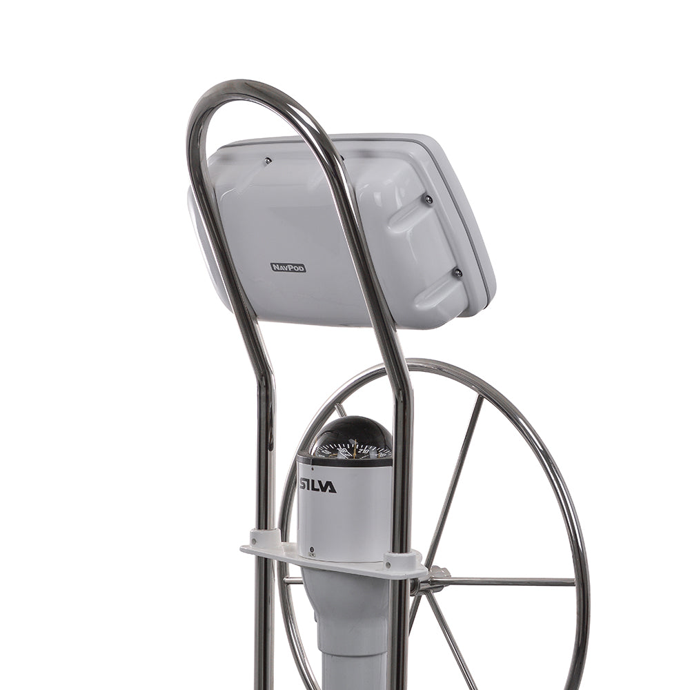 NavPod GP2080-17 SystemPod Pre-Cut for Simrad NSS9 evo3/B&G Zeus3 9 & 2 Instruments (Simrad IS42/B&G Triton2/AP44 Square Hole) for 12 Wide Guard - GP2080-17