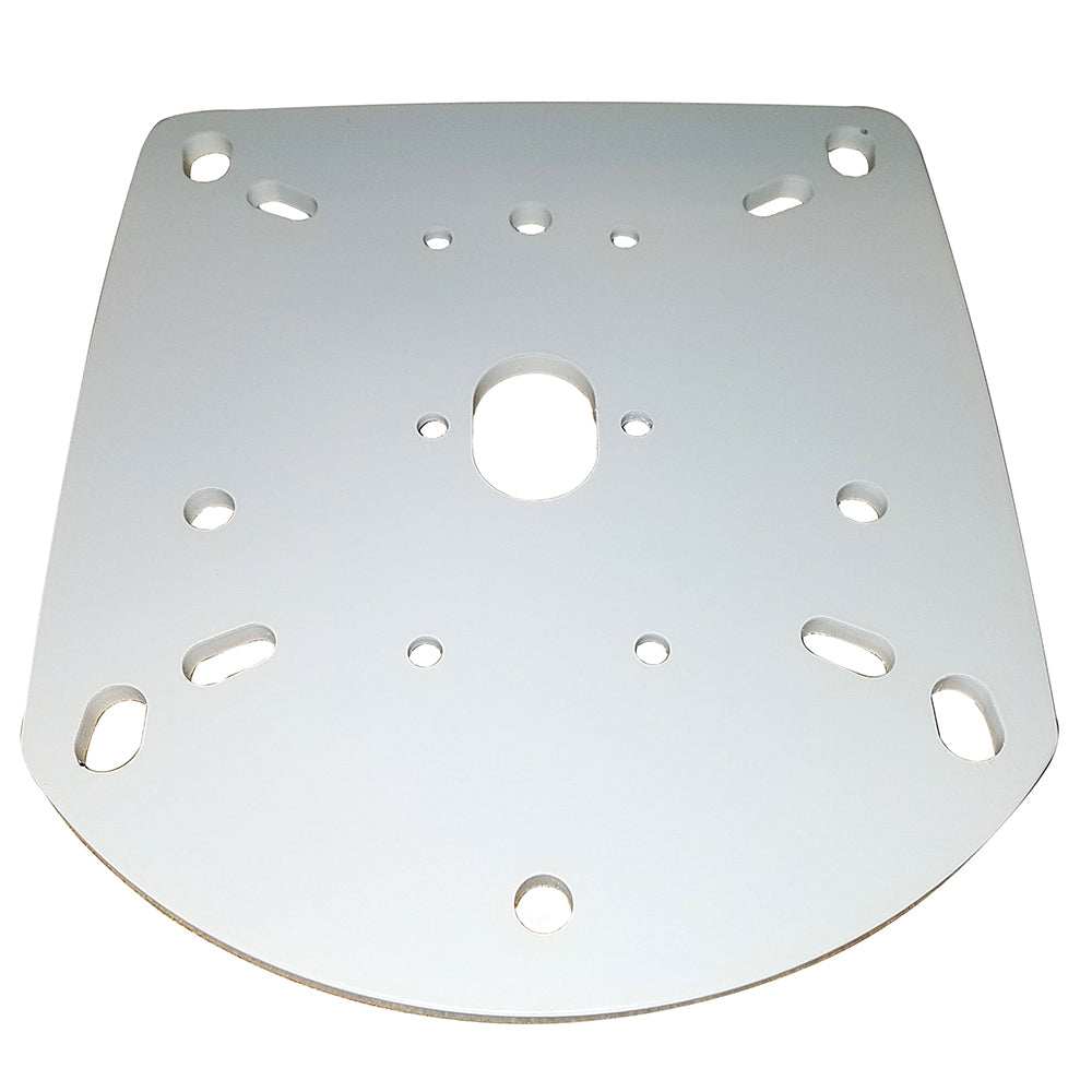 Scanstrut Open Array Plate 1 white mounting plate for all open array radars