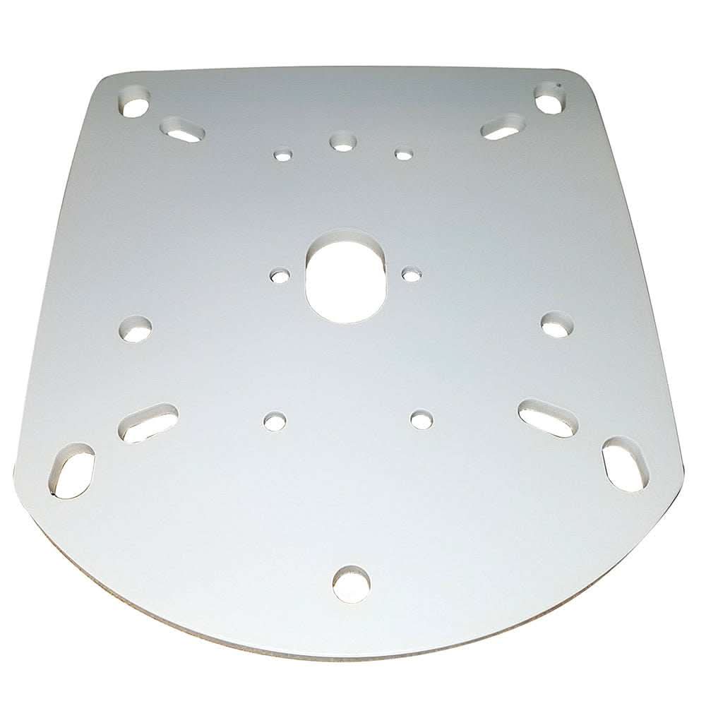 Scanstrut Open Array Plate 1 white mounting plate for all open array radars