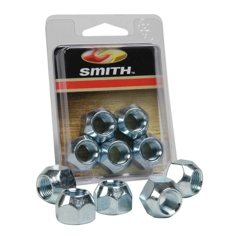 C.E. Smith zinc wheel nuts pack of five 1/2"-20 size