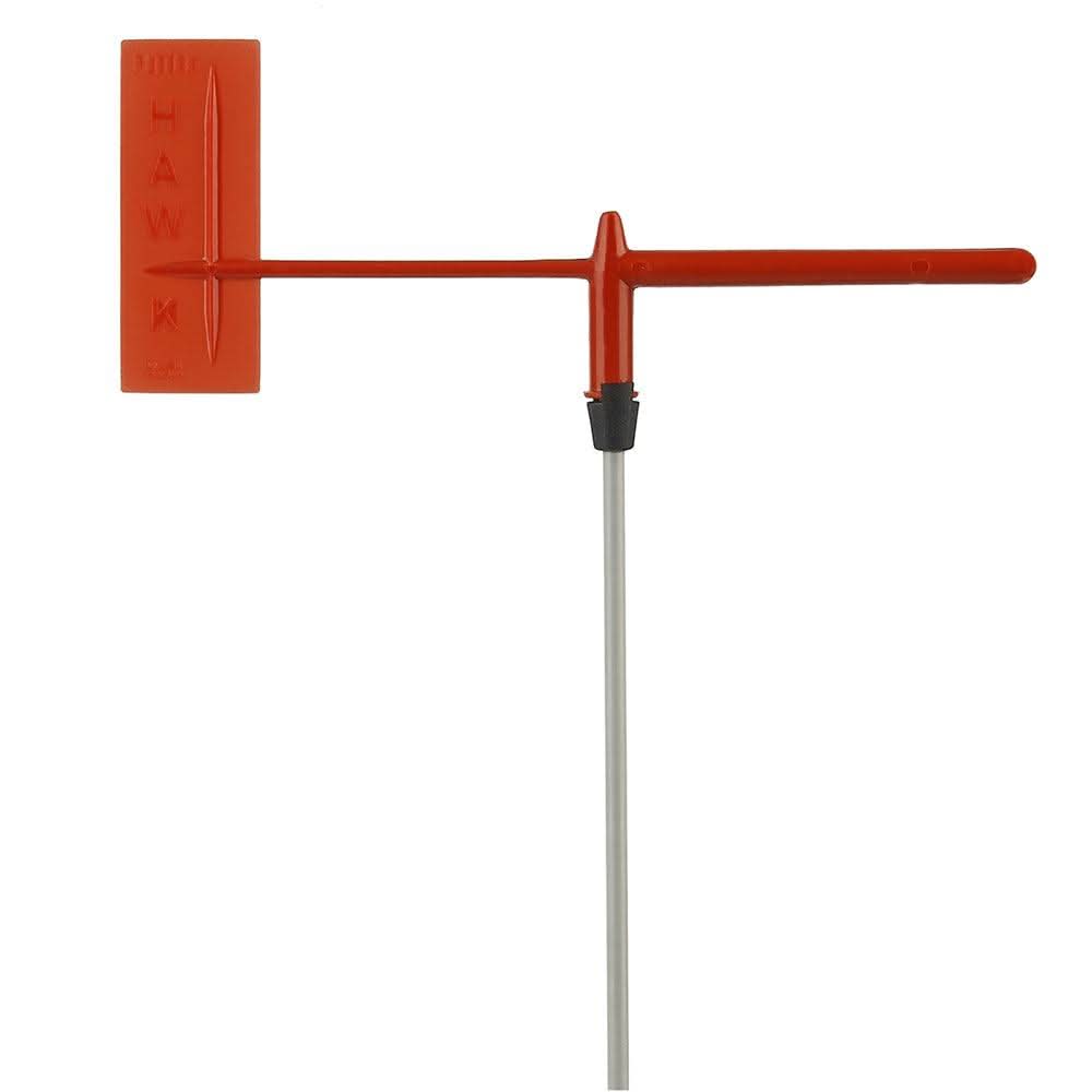 Schaefer Little Hawk MK1 red wind indicator for dinghies up to 6m with nylon vane arm and aluminum rod