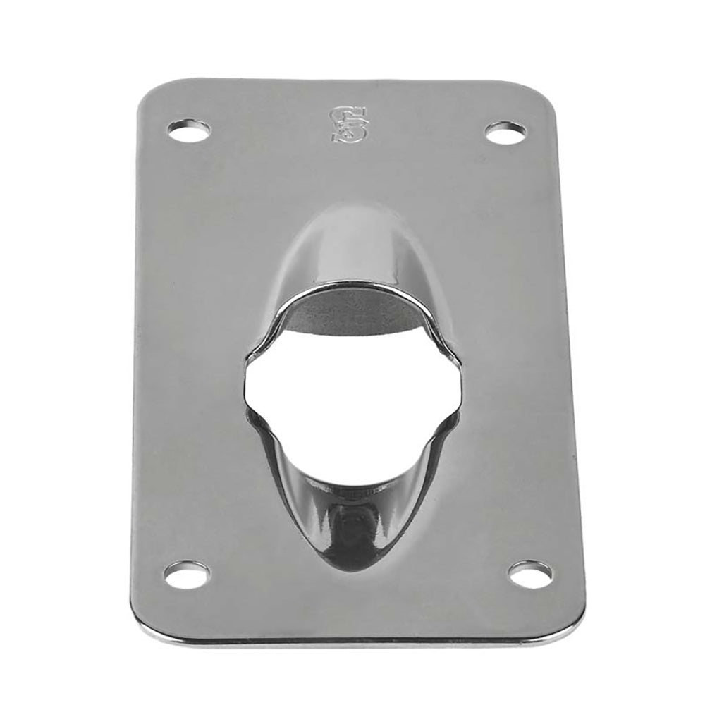 Schaefer Halyard Exit Plate for Up To 3/4" Line - Flat - 34-48