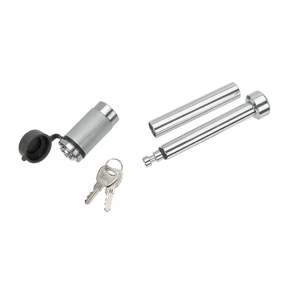 Draw-Tite Receiver Lock 5/8" dogbone style for 3" Class V square receivers with keys and zinc finish