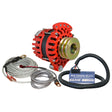 Balmar Alternator 1-2" Single Foot Dual V Pulley Regulator & Temp Sensor - 170A Kit - 12V - XT-SF-170-DV-KIT