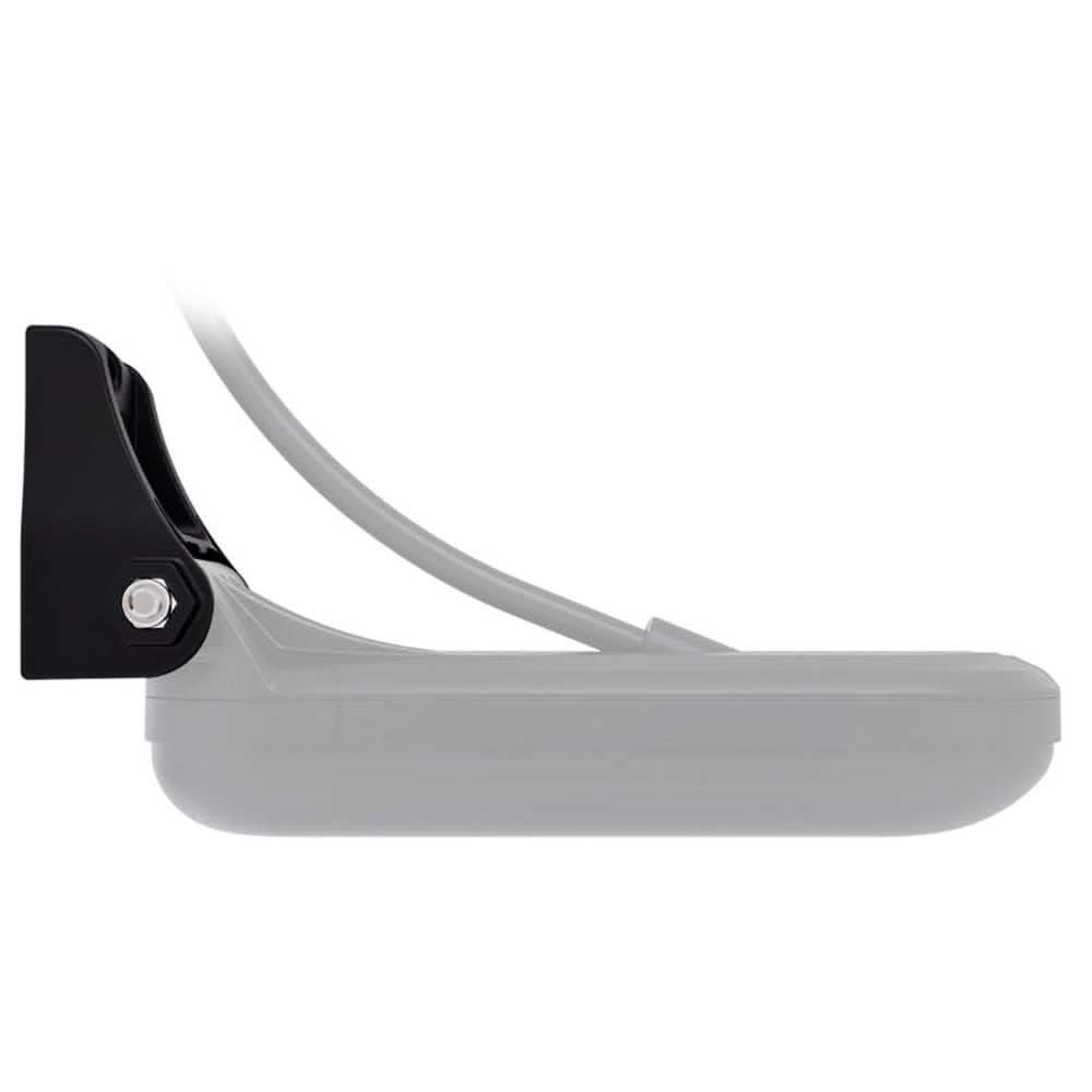 Raymarine Transom Mount Bracket for HV-100 fishfinder with black mounting hardware
