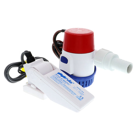Rule 360 GPH Standard Bilge Pump Kit with Float Switch - 12V - 24DA-35A