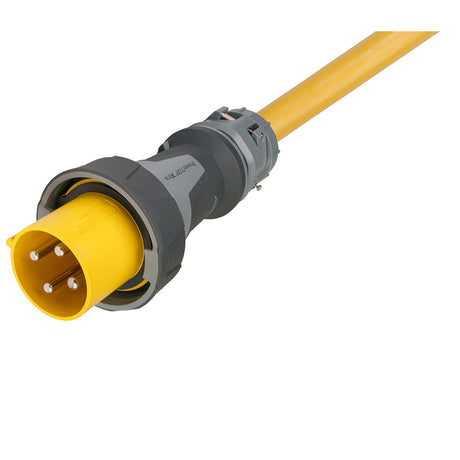 Marinco 100 Amp 125/250V 3-Pole, 4-Wire Shore Power Cordset - Neutral Wire - One-Ended Male Only - Blunt Cut - 75' - CW754