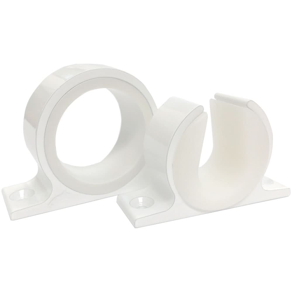 Lee's Tackle Single Rod Rack Set - White Powder Coat Finish - MC70WH