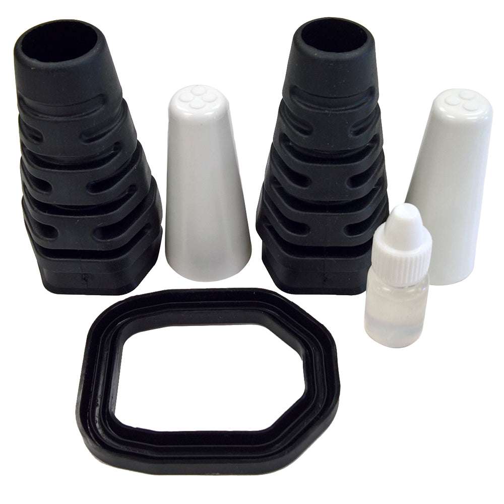 SmartPlug BF50 Repair Kit with female connector, gasket, and 50A cordseal components