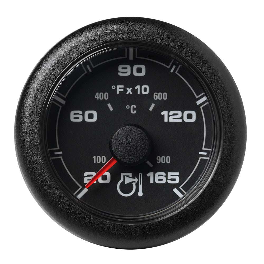 VDO 2-1/6 inch OceanLink pyrometer with black dial and bezel for temperature up to 900°C