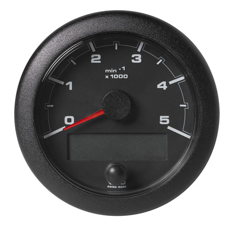 VDO 3-3/8" (85mm) OceanLink NMEA 2000 Tach - 5000 RPM - Black Dial & Bezel - A2C1065720001
