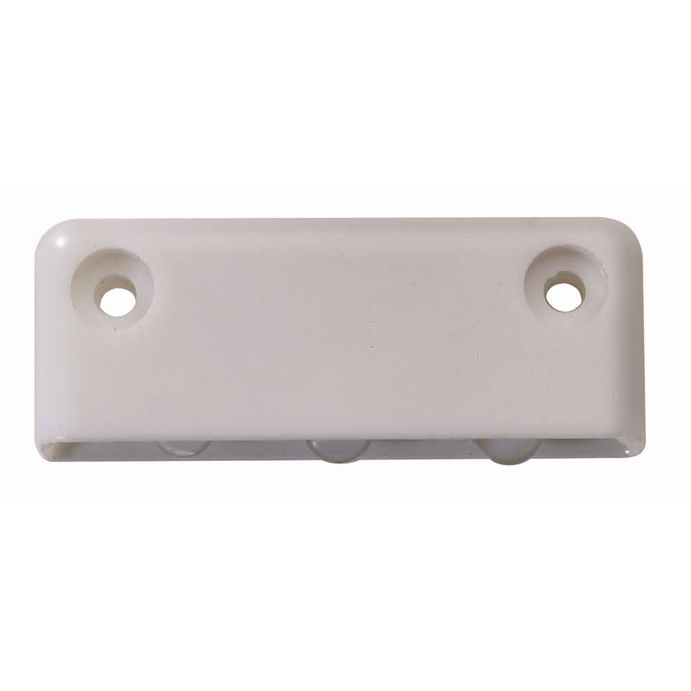 Innovative Lighting 3 LED surface mount step light with white case and blue LEDs