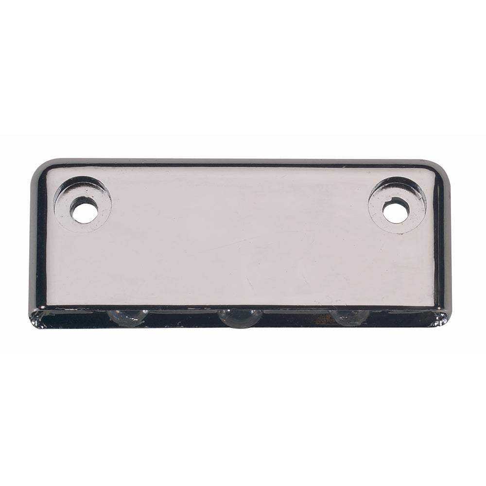 Innovative Lighting 3 LED white step light with chrome case surface mount