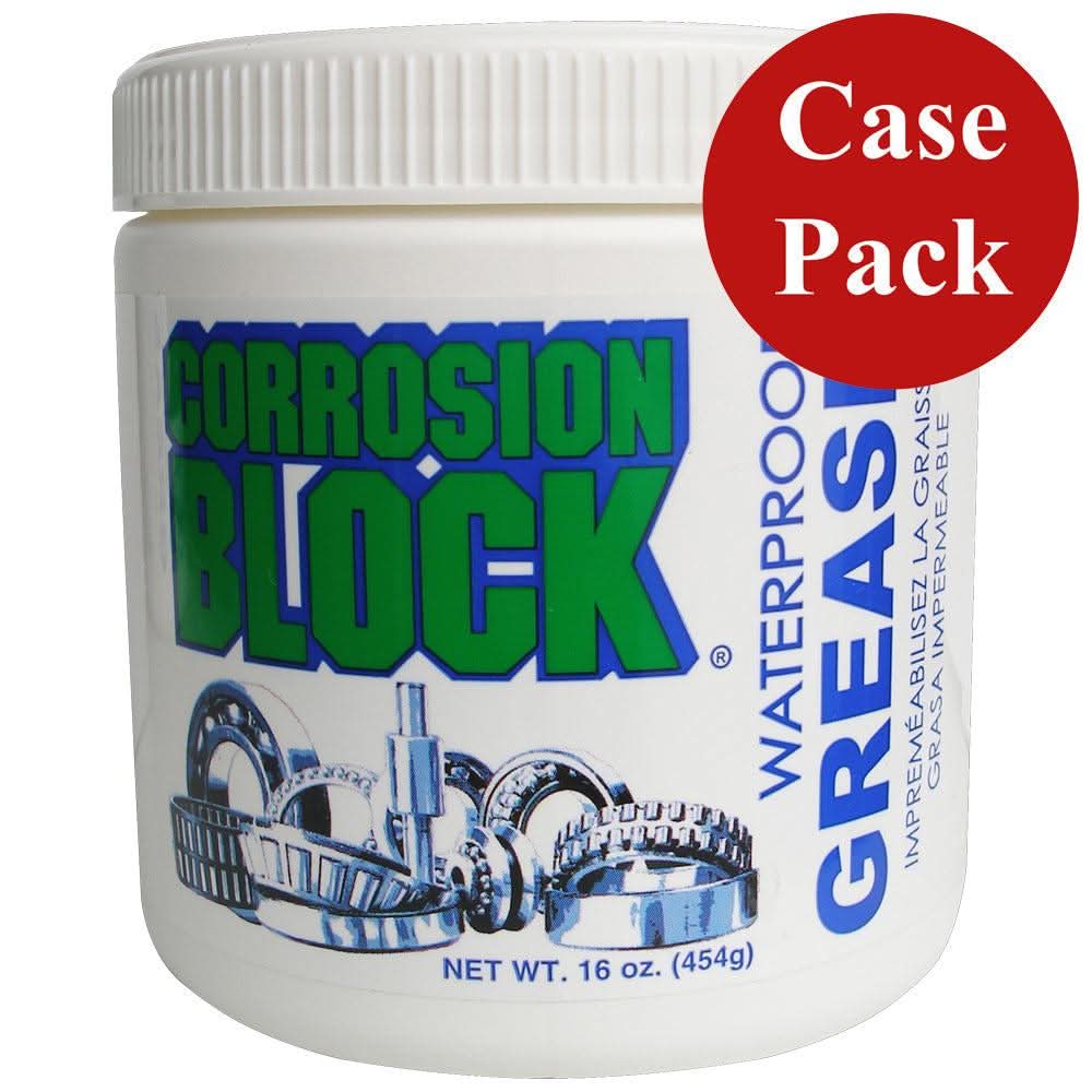 Corrosion Block Grease 16oz tub waterproof high performance grease case pack