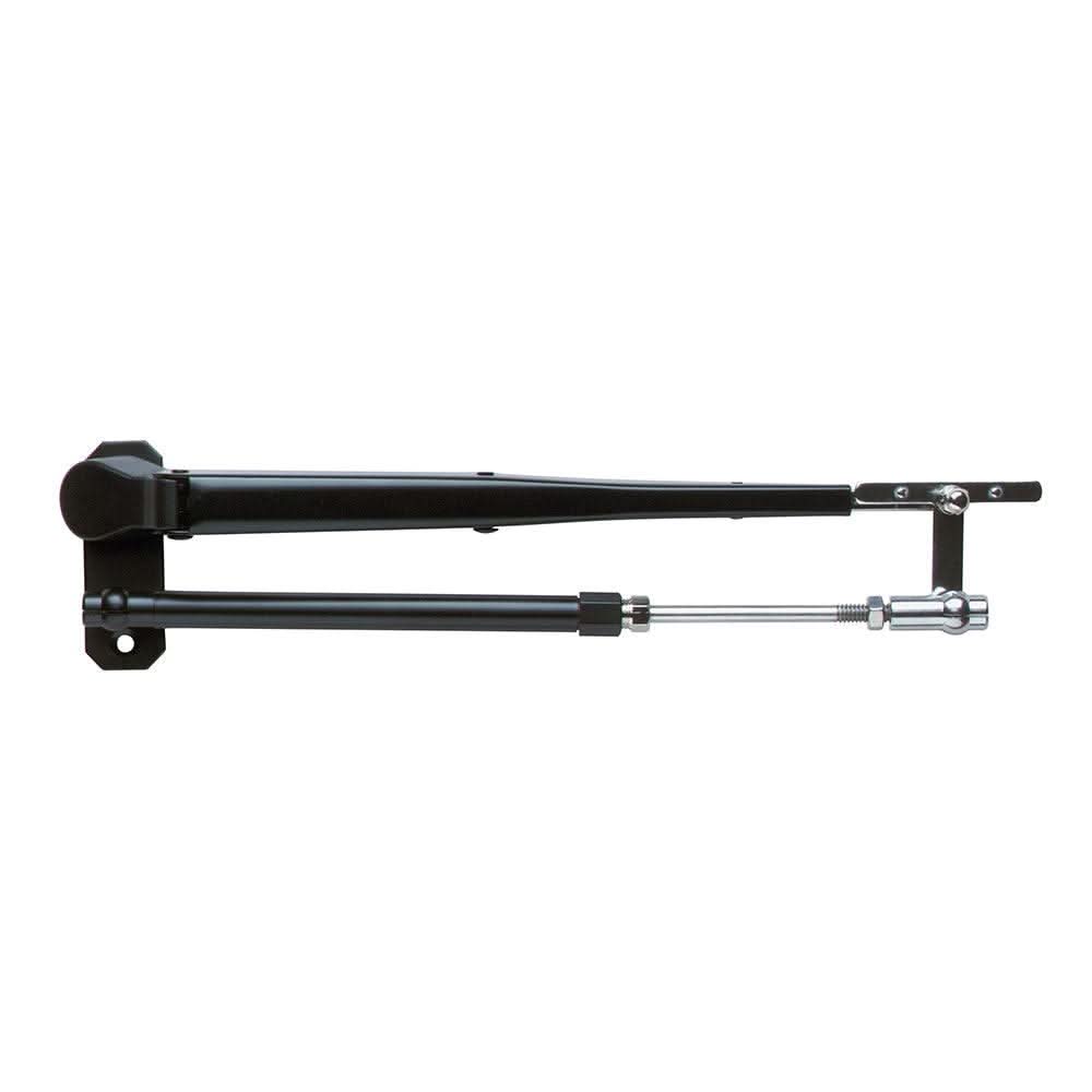 Marinco Wiper Arm Deluxe black stainless steel pantographic adjustable 17 to 22 inch