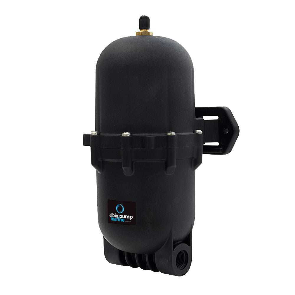 Albin Pump 0.85L Accumulator Tank for water pressure systems corrosion free