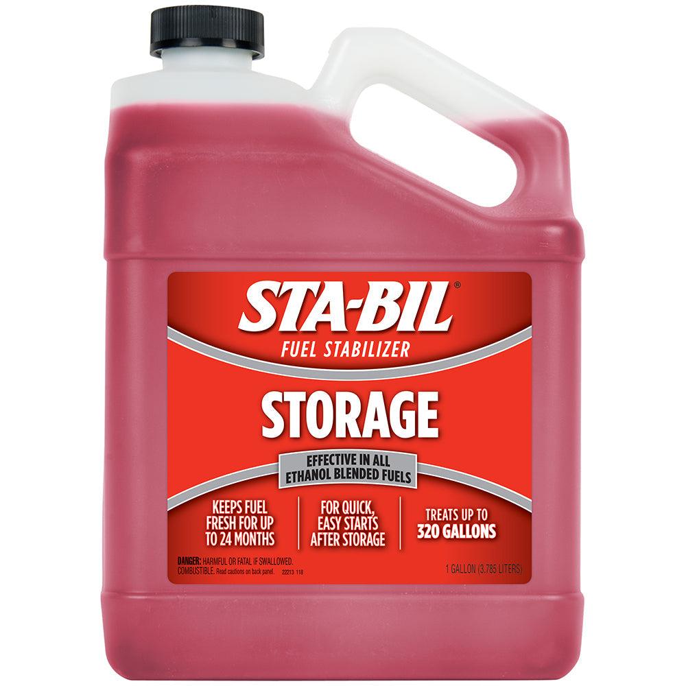 STA-BIL Fuel Stabilizer 1 gallon container for gasoline engine fuel storage and protection