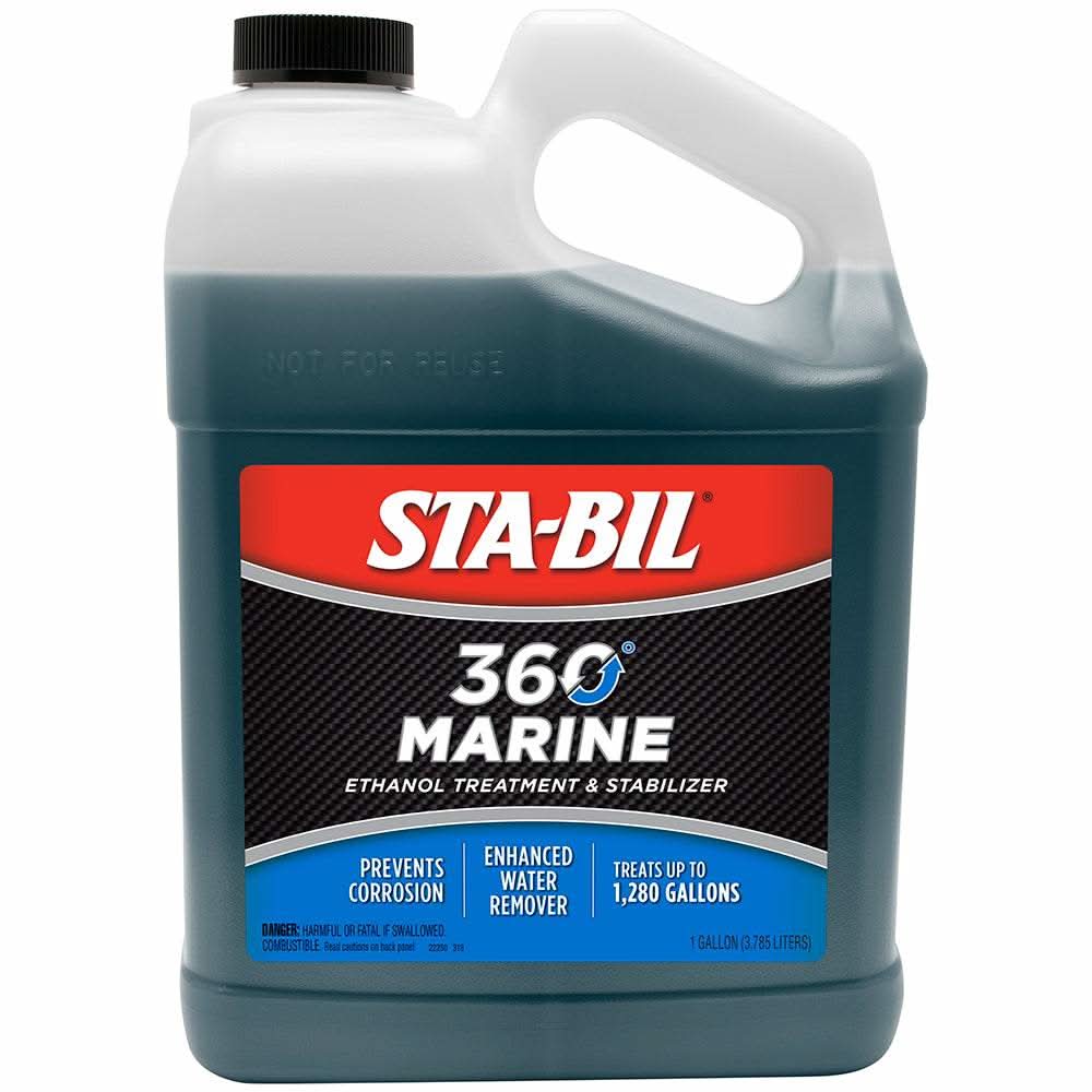 STA-BIL 360 Marine 1 gallon ethanol fuel stabilizer for marine engines