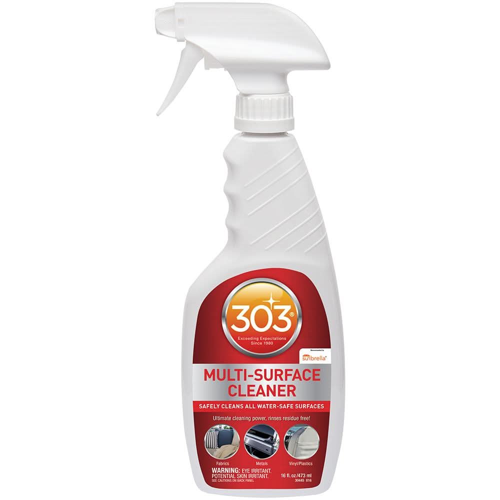 303 Multi-Surface Cleaner 16oz spray bottle for water-safe surfaces and stain removal