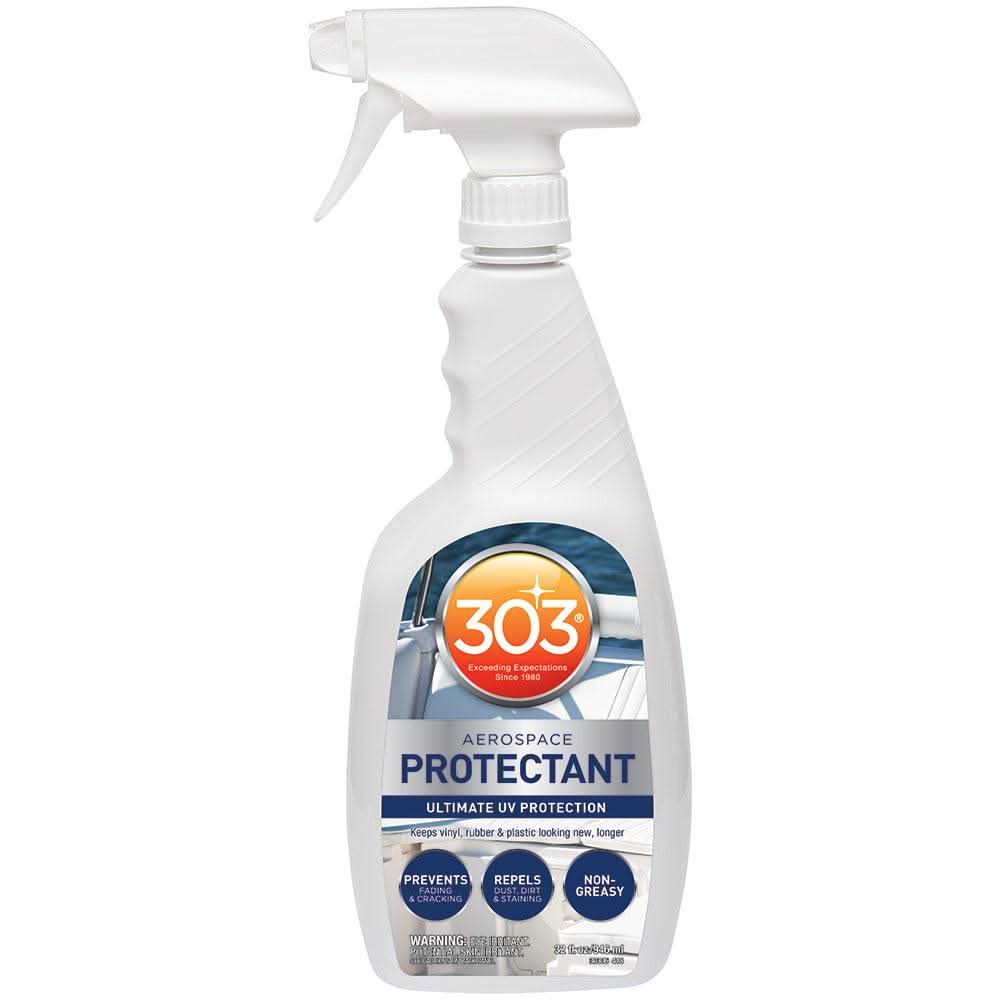 303 Marine Aerospace Protectant 32oz trigger spray bottle for UV protection on boats and outdoor gear