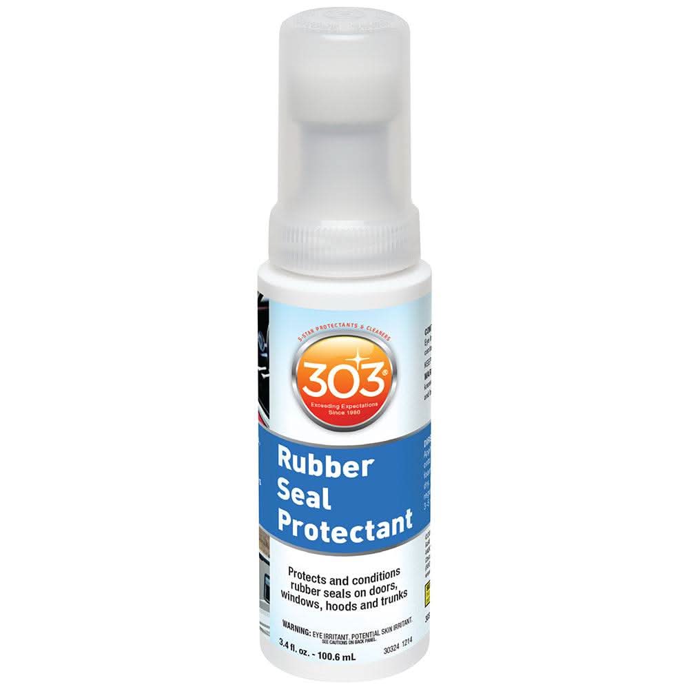 303 Rubber Seal Protectant 3.4oz bottle for conditioning and protecting vehicle rubber seals against drying and cracking