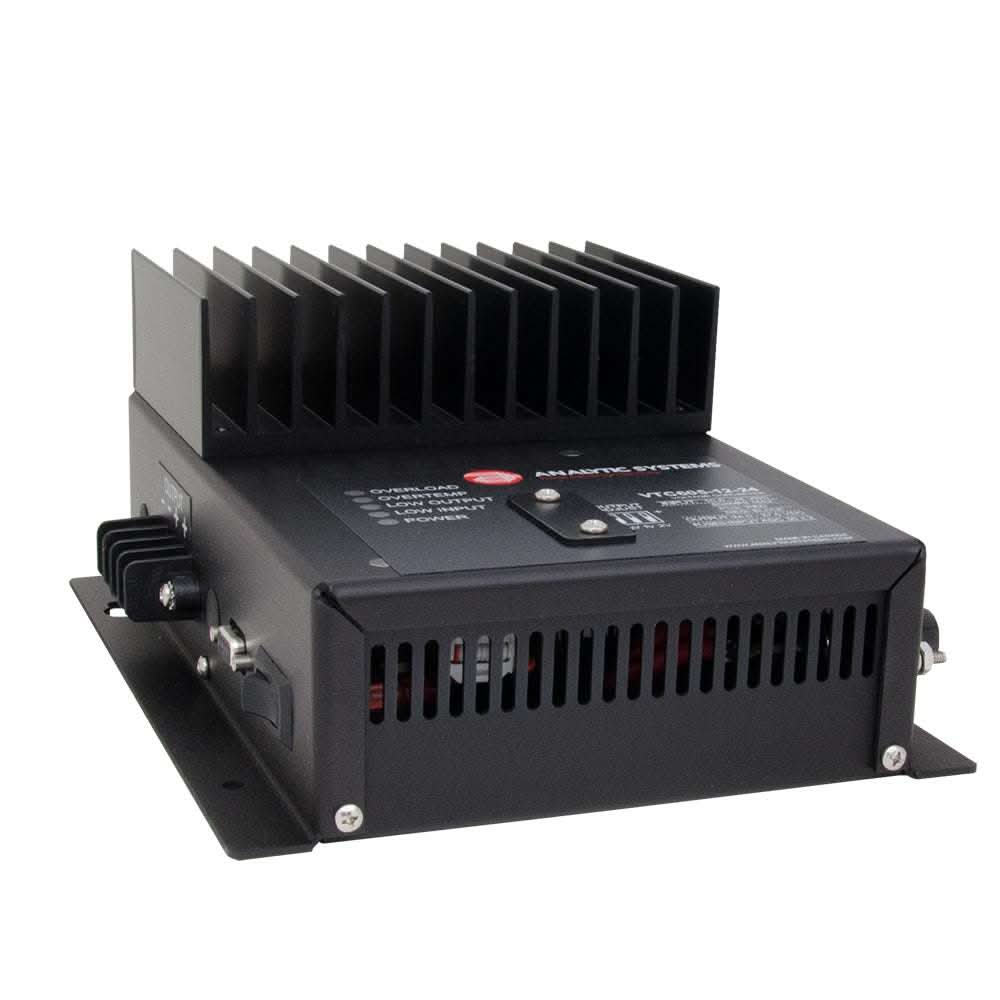 Analytic Systems Non Iso DC/DC Converter 22A 24V output 11-15V input black rugged power supply unit