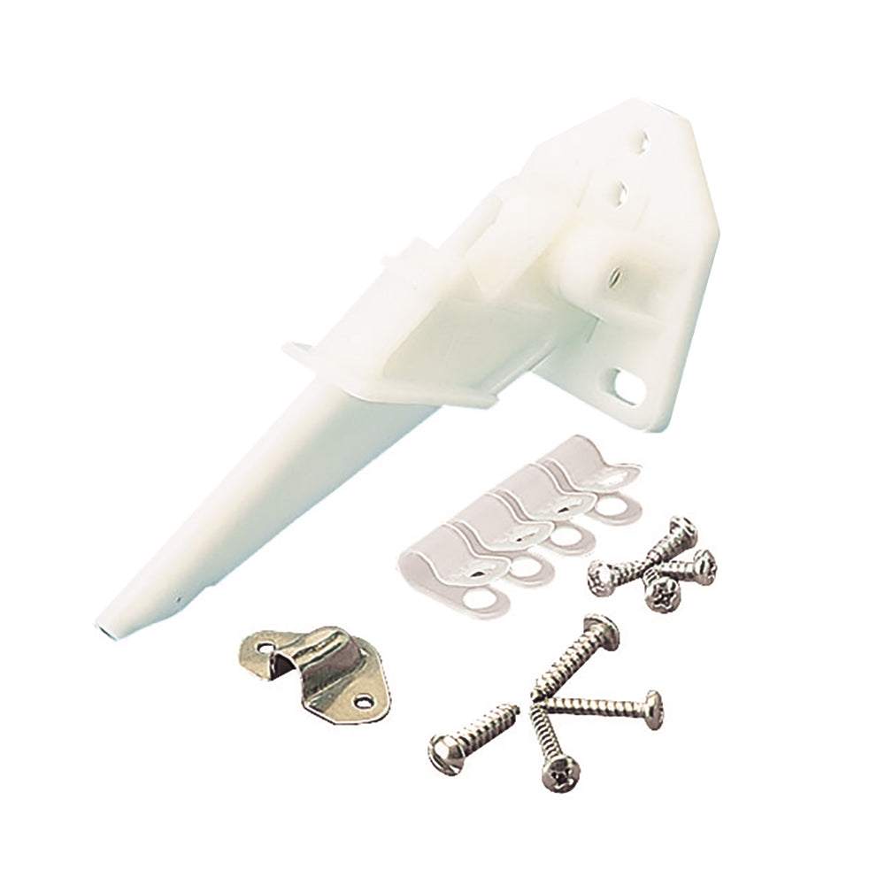 Sea-Dog Speedometer Pitot Tube Kit with shield, clamps, and screws for marine speedometers
