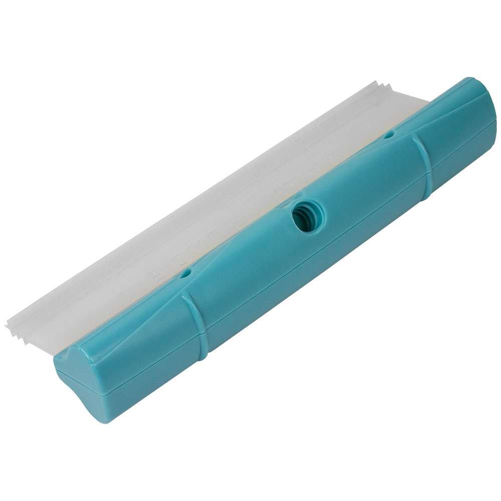 Sea-Dog Boat Hook silicone squeegee with heavy-duty blade and universal thread for marine use