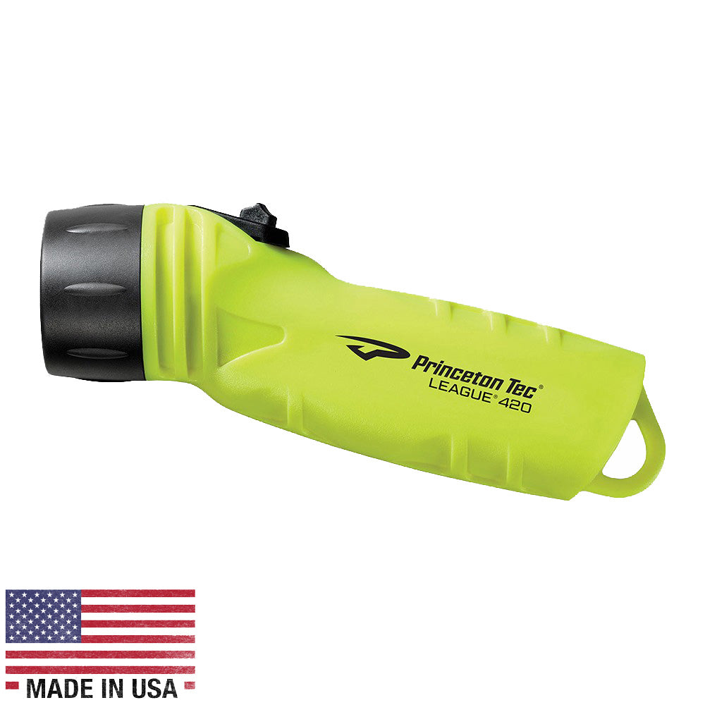 Princeton Tec League LED Flashlight - 420 Lumens - Neon Yellow - LG4-NY